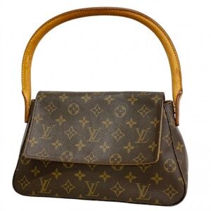Authentic Louis Vuitton Mini Looping Monogram Canvas Vintage Shoulder Bag